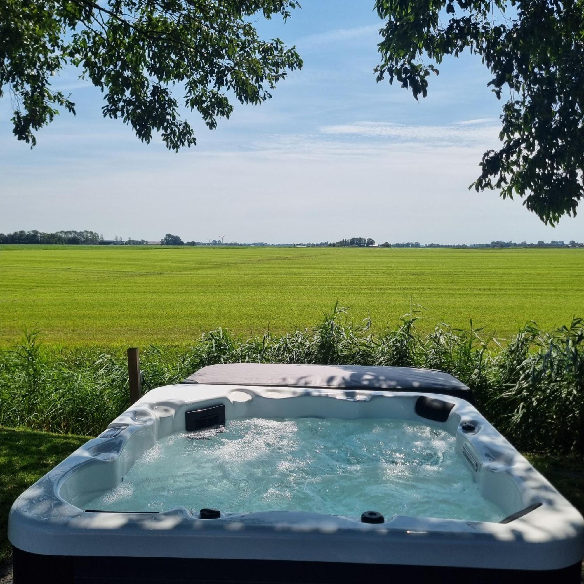 Luxus Familienvilla Mit Jacuzzi & Sauna 2 Tzummarum Exterior photo
